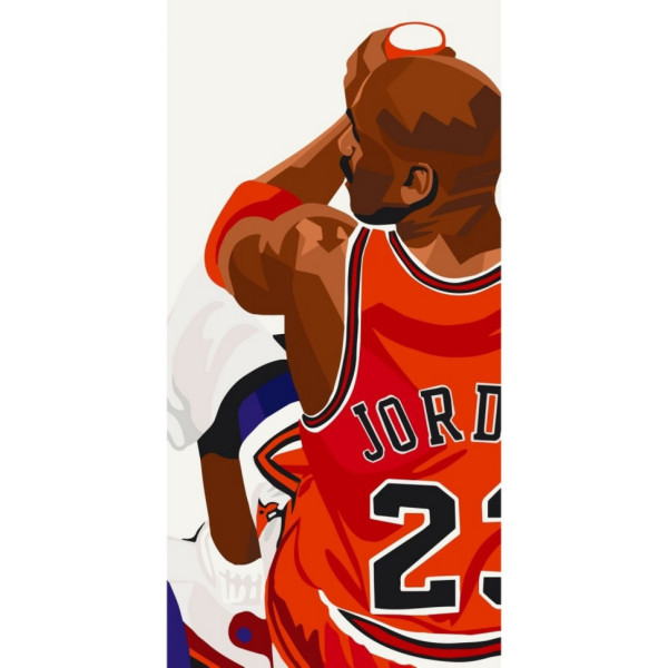 Картина по номерам "МАЙКЛ ДЖОРДАН" Art craft 10068-AC 40x80 см