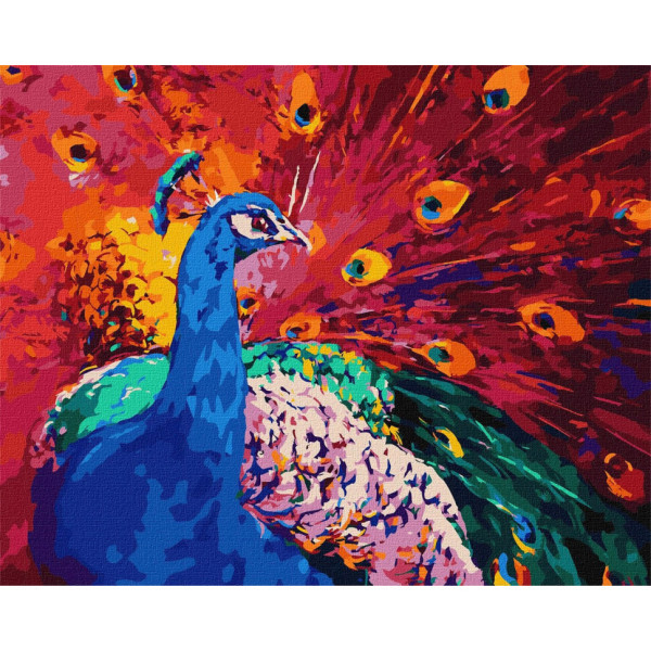 Набор картин по номерам 2 в 1 Идейка "Величественная красота" 40х50 KHO4340 и "Красота и сила" 40х40 KHO5007