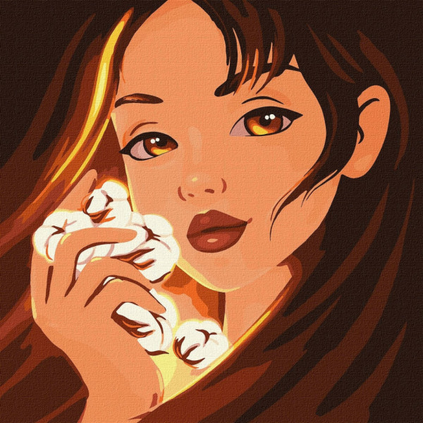 Набор картин по номерам 2 в 1 Идейка "Праздничная атмосфера" 40х50 KHO2194 и "Волшебный хлопок" 40х40 KHO2583