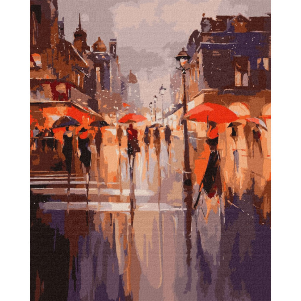 Набор картин по номерам 2 в 1 Идейка "Праздничная атмосфера" 40х50 KHO2194 и "Волшебный хлопок" 40х40 KHO2583