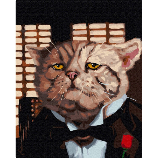 Картина за номерами "Хрещений Батько" © Lucia Heffernan BS53512, 40х50см