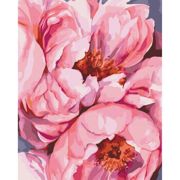 Картина за номерами "Розкіш пелюсток" © Karolina Bundash Brushme BS53941 40x50 см