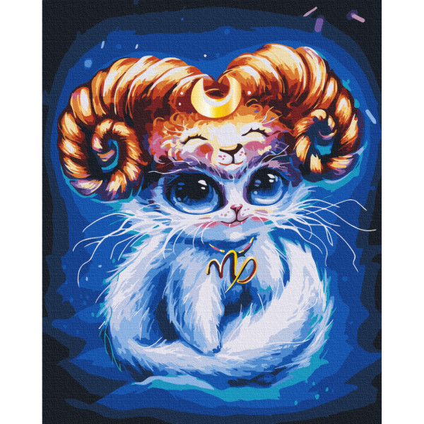 Картина за номерами "Котик Козеріг" © Маріанна Пащук Brushme BS53913 40x50 см