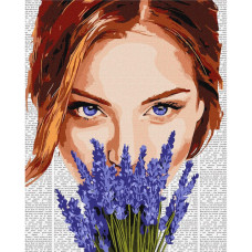 Картина за номерами "Барвиста поезія: Лаванда" ©art_selena_ua KHO8595, 40x50 см