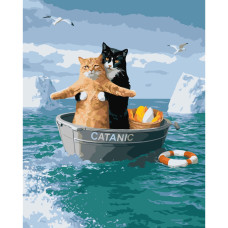 Картина по номерам "Котаник" ©arttem_illustration 11732-AC 50х40 см