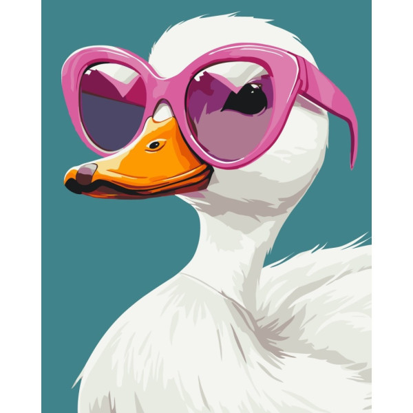 Картина за номерами "Прекрасне каченя" 11713-AC 40х50 см