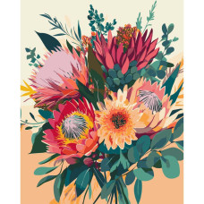 Картина по номерам "Танец лепестков" 13156-AC 40х50 см