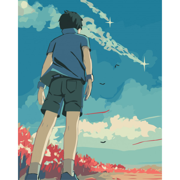 Картина по номерам. Art Craft "Мыслями в небе" 40*50 см 10216-AC