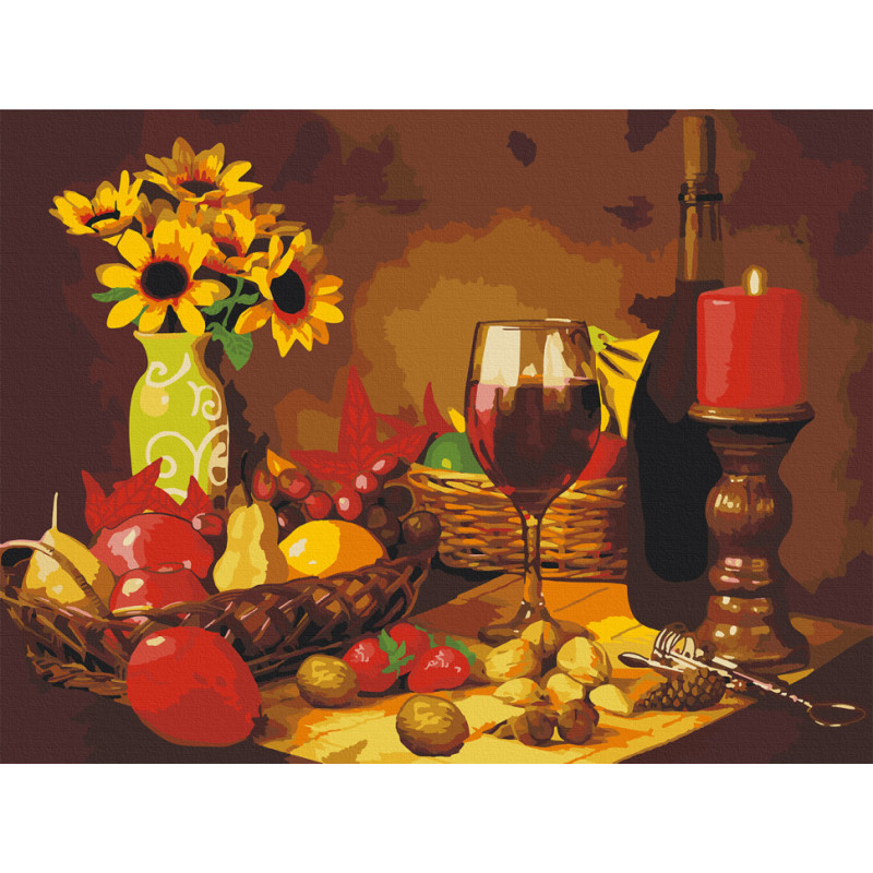 Картина по номерам. Art Craft "Фруктовый ужин" 40х50 см 12139-AC