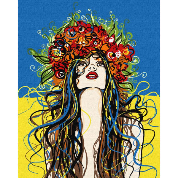 Картина по номерам "Свободная душа" Идейка KHO5051 40х50 см