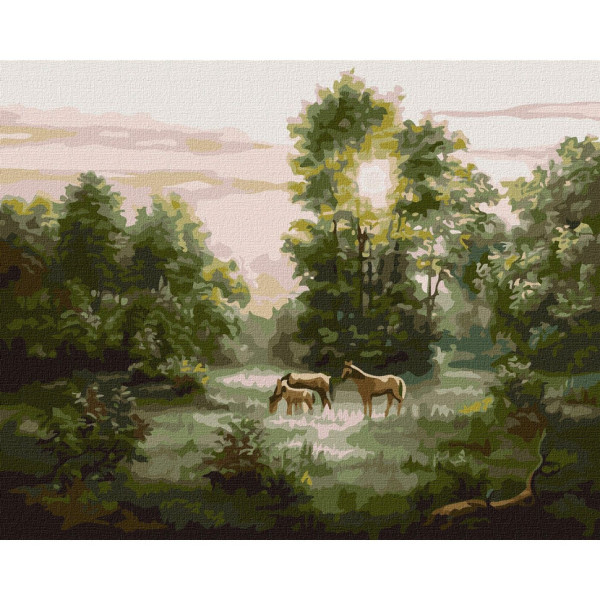 Картина по номерам "Рассвет" ©Сергей Лобач Идейка KHO4362 40х50 см