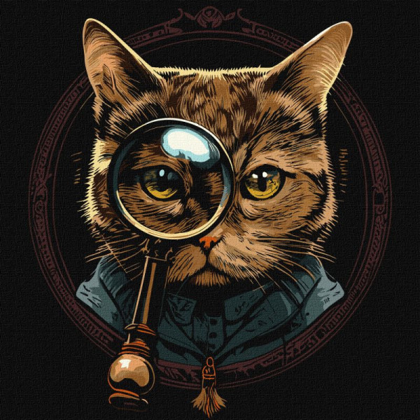 Картина по номерам "Мир в деталях" ©pravda.dmtr Идейка KHO4482 40х40 см