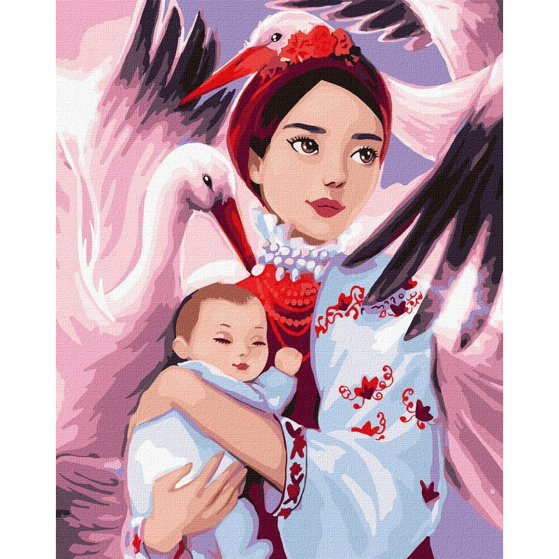 Картина за номерами "Надійний захист" ©ksy_bersan KHO2556 40х50 см Ідейка