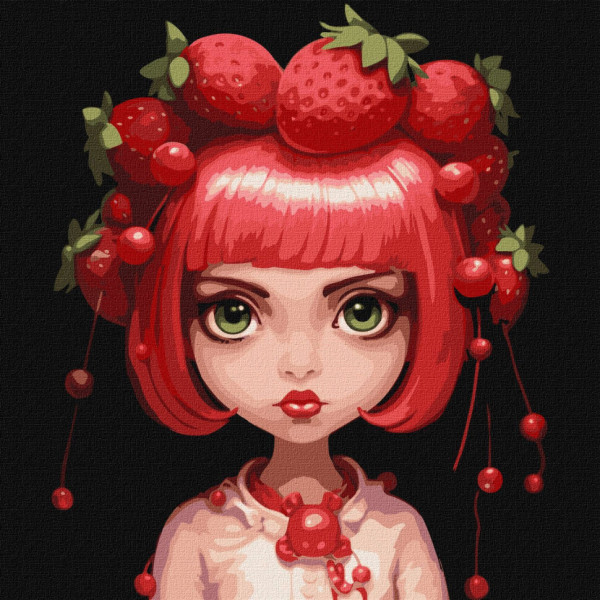 Картина по номерам "Фруктовое настроение" ©art_selena_ua Идейка KHO2419 40х40 см