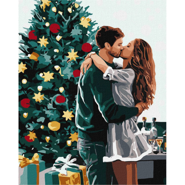 Картина по номерам "В любимых объятиях" ©art_selena_ua Идейка KHO8327 40х50 см