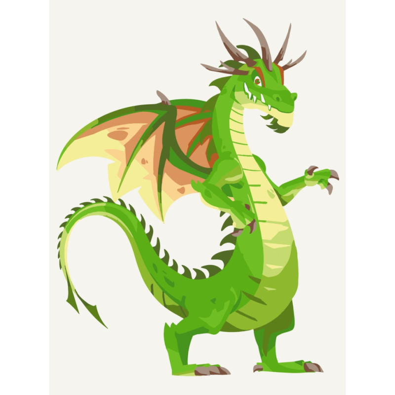 Картина по номерам "Dragon" 16077-AC 30х40 см