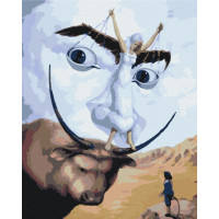 Картина по номерам "Абстракция Дали" BS34353, 40х50 см