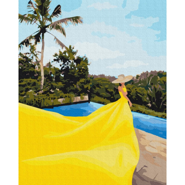 Картина за номерами "Омріяний відпочинок" BS52890, 40х50 см