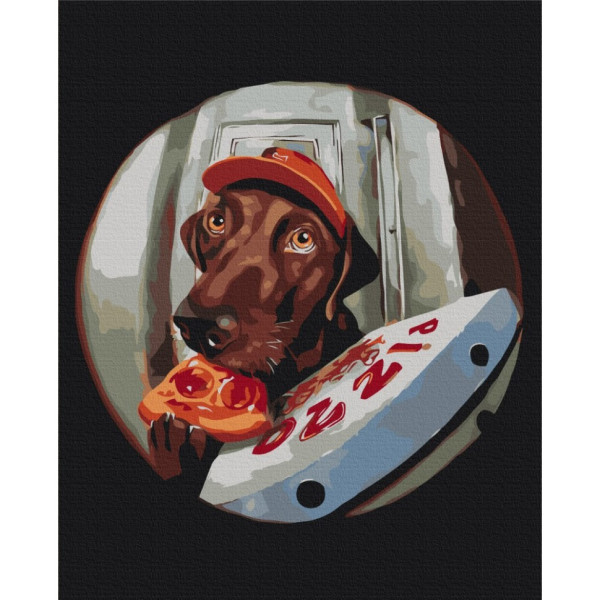 Картина за номерами "Доставка Папероні" ©Lucia Heffernan BS53516, 40х50 см