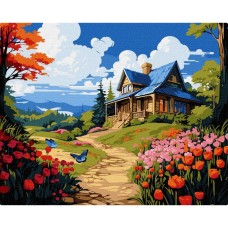 Картина за номерами "Весняна казка" KHO6336 40х50 см
