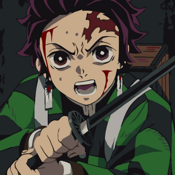 Картина по номерам "Клинок" AS2001 30х30 см