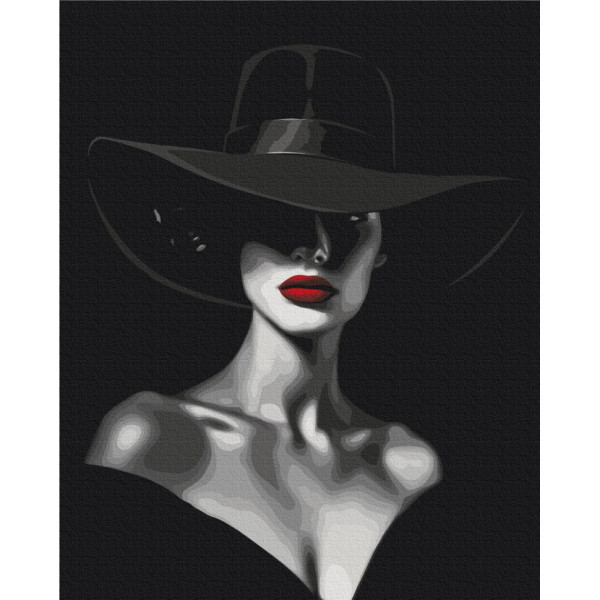 Картина за номерами "Контрасти Елегантності" BS53936, 40x50 см