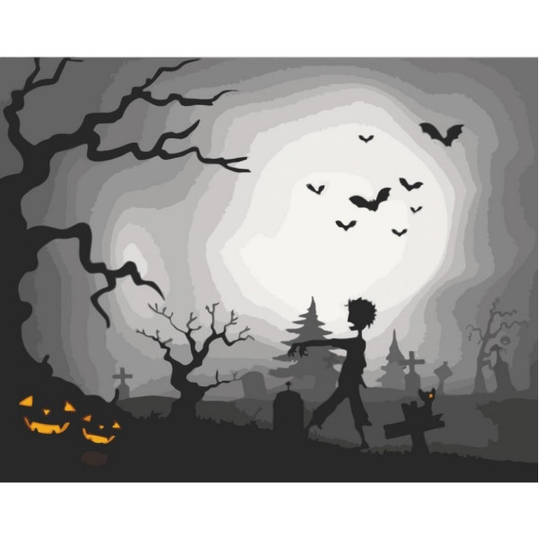 Набор картин по номерам 2 в 1 "Грация" 40х50 10394-AC и "Деньги или смерть" 40х50 160106-AC