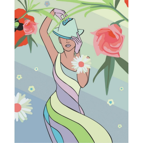 Набор картин по номерам 2 в 1 "Грация" 40х50 10394-AC и "Деньги или смерть" 40х50 160106-AC