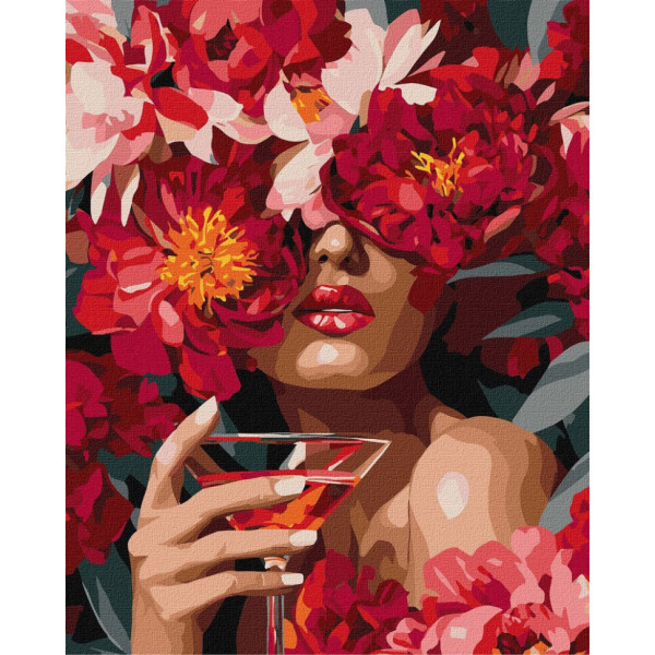 Картина по номерам "Цветочное искушение" ©art_selena_ua KHO8733, 40х50 см