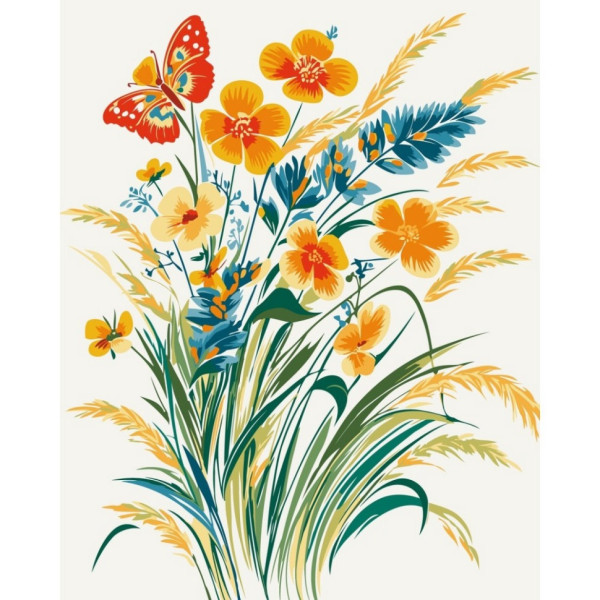 Картина по номерам "Палитра лета" 13148-AC 40х50 см