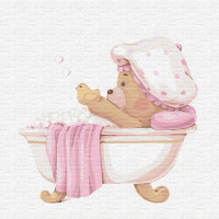 Картина по номерам. "Веселое купание" 30*30см KHO2352