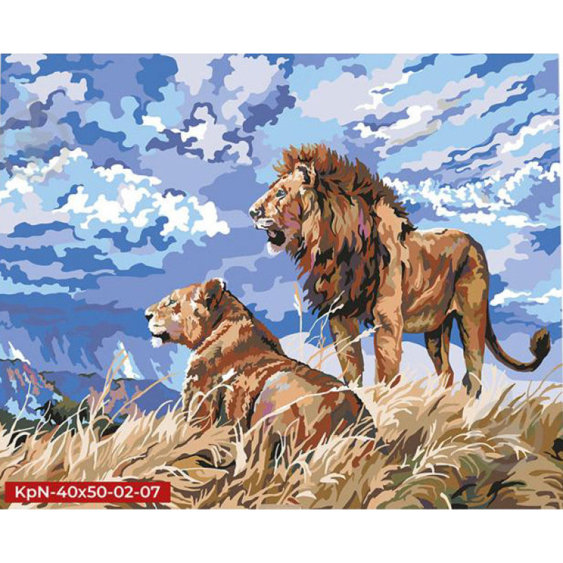 Картина за номерами "Леви" Danko Toys KpNe-40х50-02-07 40x50 см