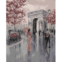 Картина по номерам. Art Craft "Дамы на площади Этуаль" 40х50 см 11224-AC