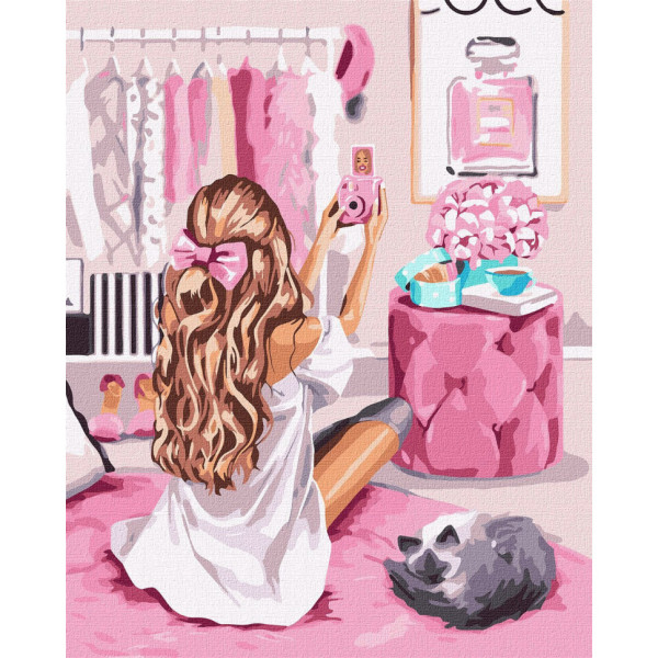 Картина по номерам "Домашняя вечеринка" Идейка KHO4825 40х50 см