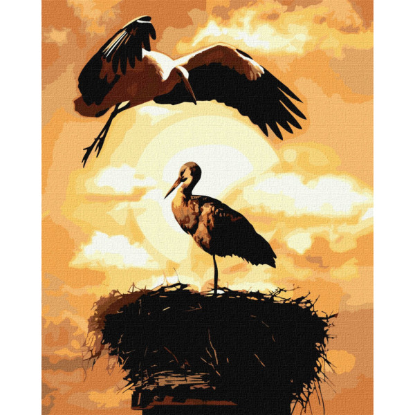 Картина по номерам "Полет любви" Идейка KHO4318 40х50 см