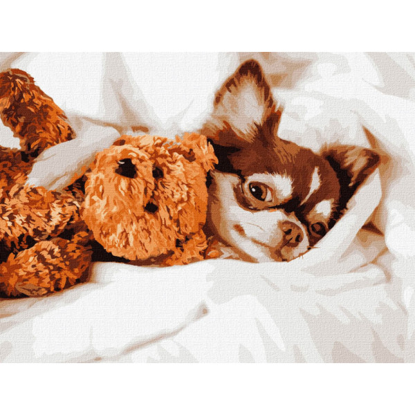 Картина по номерам "Уютное утро" Идейка KHO4268 30х40 см