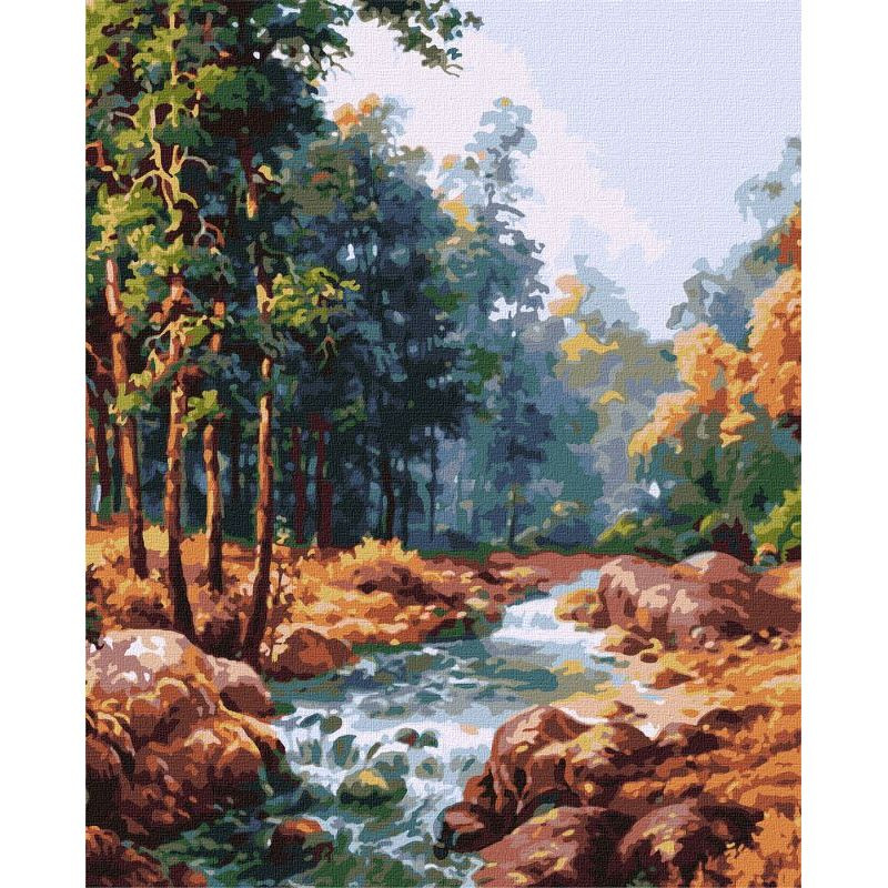 Картина за номерами "Карпатський фонтан" ©Сергій Лобач Ідейка KHO2882 40х50 см
