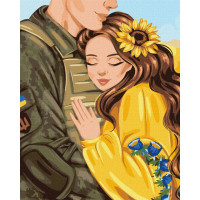 Картина по номерам "Самые родные объятия" ©krizhanskaya Идейка KHO2687 40х50 см