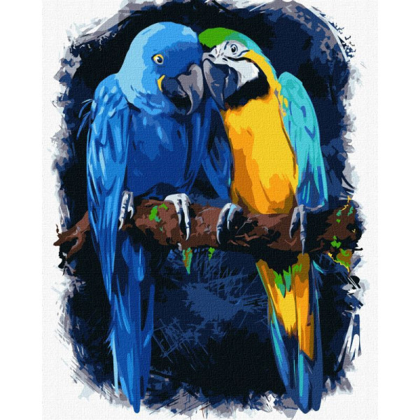 Картина по номерам "Нам хорошо вдвоем" Идейка KHO4463 40х50 см