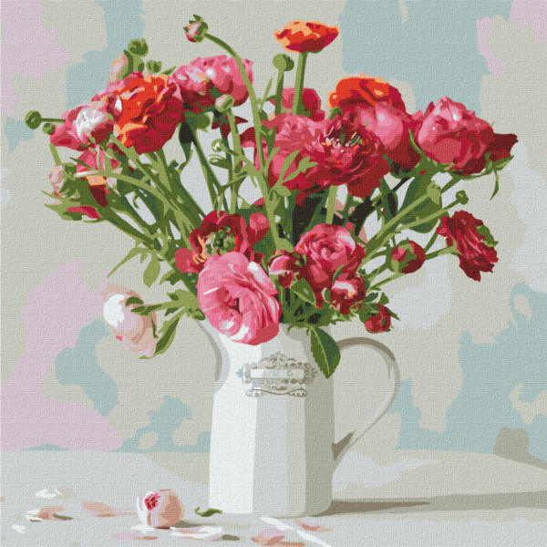 Картина по номерам "Утонченная нежность" ©Ira Volkova KHO2956 Идейка 40х40 см