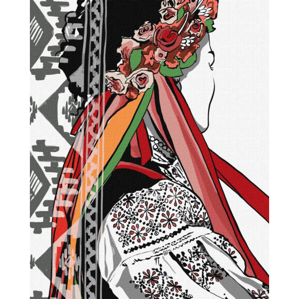 Набор картин по номерам 2 в 1 Идейка "Цветущая красота" 40х50 KHO2596 и "Маковая нежность" 40х40 KHO3231