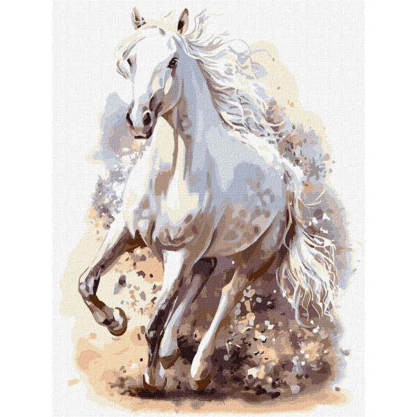 Набор картин по номерам 2 в 1 "Дом-мечта" 40х50 KHO2508 и "Изящная мощь" 30х40 KHO4259