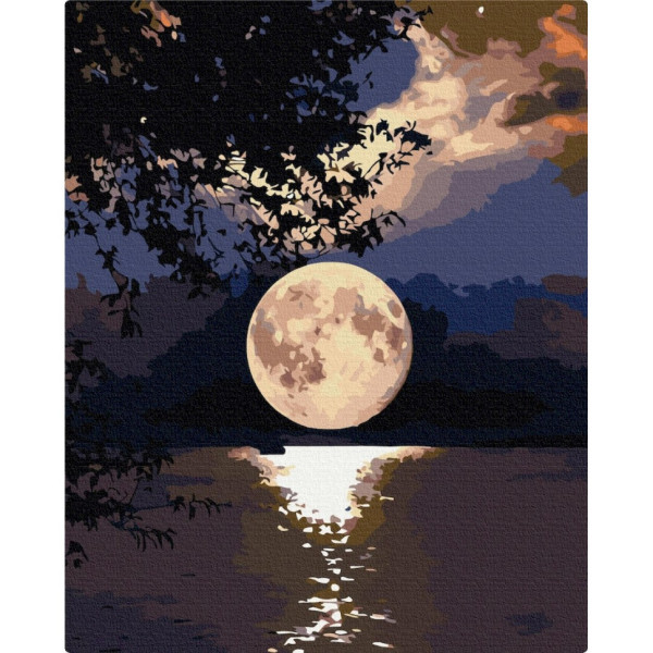 Картина за номерами "Захід сонця" BS5639, 40х50см