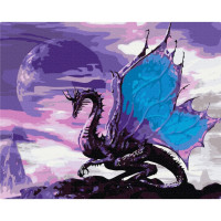 Картина за номерами "Небесний дракон" BS52359, 40х50см
