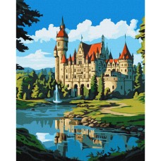 Картина за номерами "Чарівний замок" KHO6334 40х50см