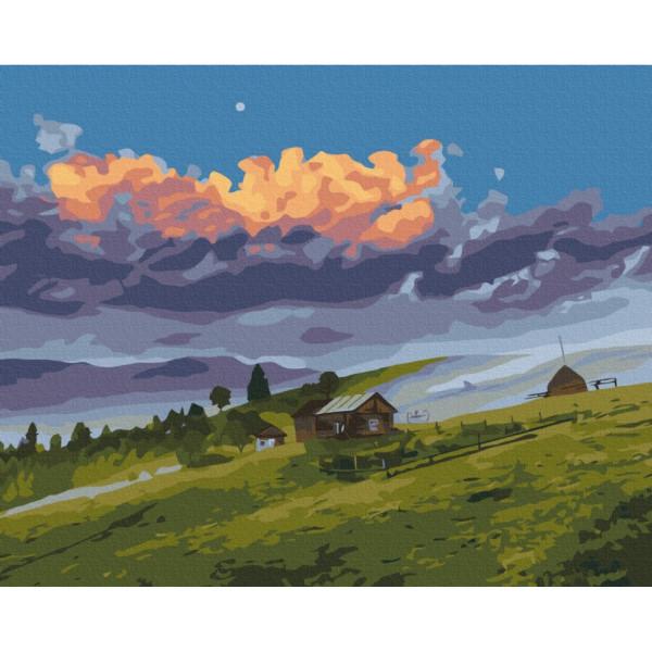 Картина за номерами "Небесний вогонь" ©Sergiy Stepanenko BS53791, 40x50 см