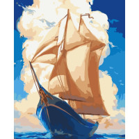 Картина за номерами "Прогулянка морем" 10629-AC 50х40 см