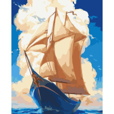Картина по номерам "Прогулка по морю" 10629-AC 50х40 см