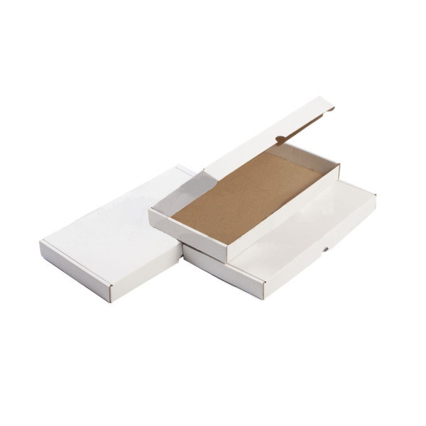 Картонна упаковка 300*155*30 мм. біла