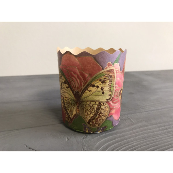 Форма для пасхи коричнева Ø70 мм ФП3